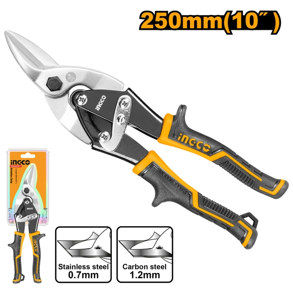 Kéo Cắt Tole (Cắt Trái) HTSN0110L INGCO