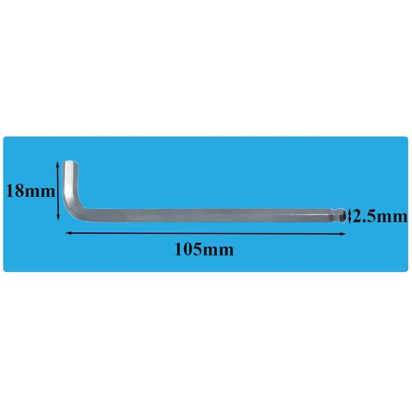 Lục giác lẻ có đầu bi LB330-25 FUJIYA