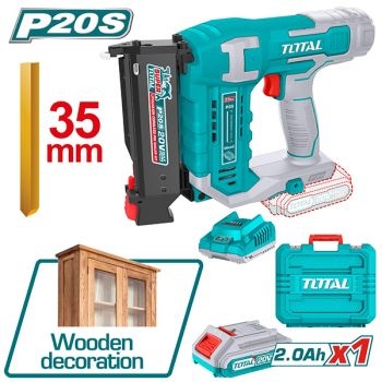 Máy bắn đinh ghim không chổi than dùng pin 20V TCBNLI3606 TOTAL