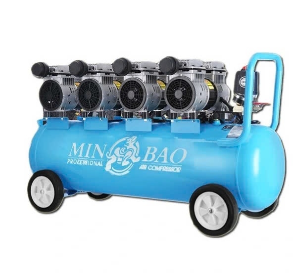 MÁY NÉN KHÍ KHÔNG DẦU (XANH) MINBAO MB850-4 MBKD8504