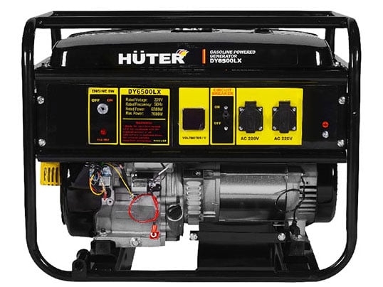 Máy phát điện chạy xăng HUTER DY-V6.5 LX