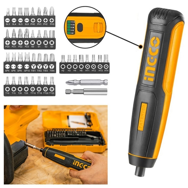 Máy Siết Vít Dùng Pin 4V CSDLI0403 INGCO