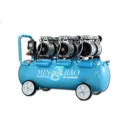Máy nén khí không dầu 80L (xanh) MINBAO MB850-3 MBKD8503