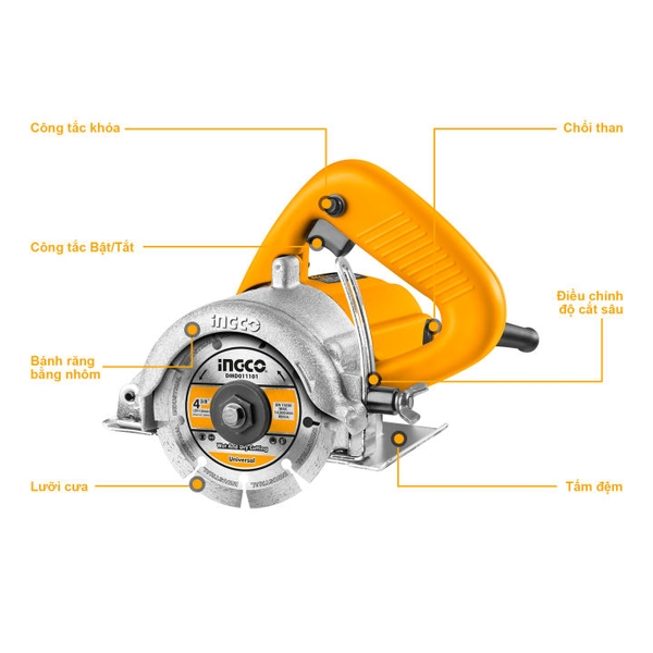 Máy Cắt Đá MC14008 INGCO