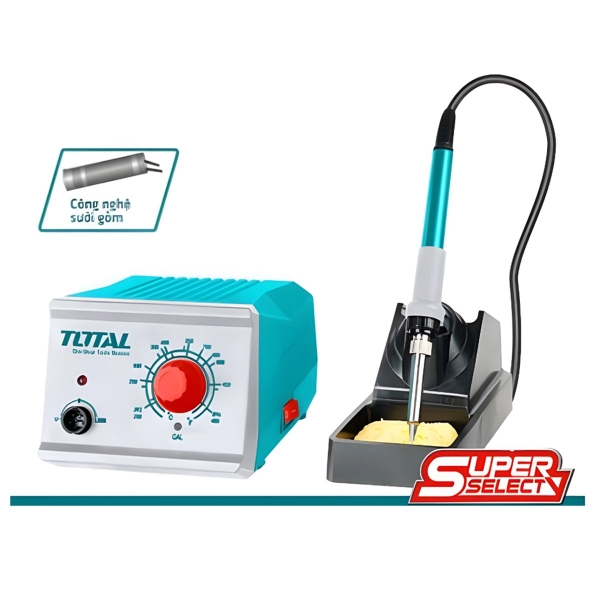 Mỏ hàn chì 60W kèm máy ổn định nhiệt TET160911 TOTAL
