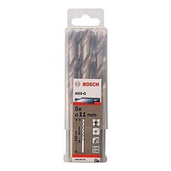 Mũi khoan sắt HSS-G 11.0mm (hộp 5 mũi) Bosch 2608595079