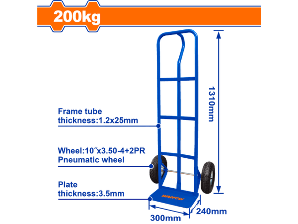 Xe đẩy tay 200kg WADFOW - WWB2141