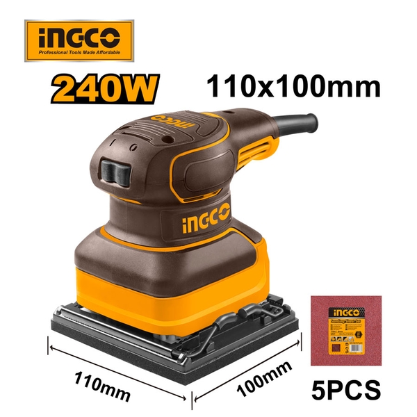 Máy Chà Nhám 240W-110X100Mm PS2416 INGCO