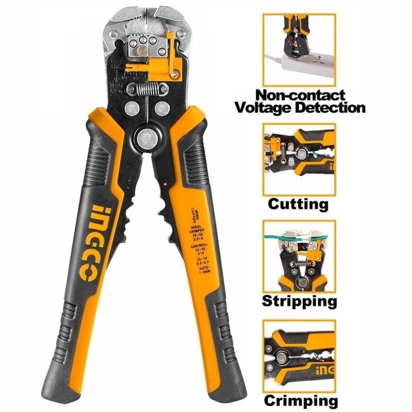Kềm Tước Dây Điện Tự Động HWSP102429 INGCO