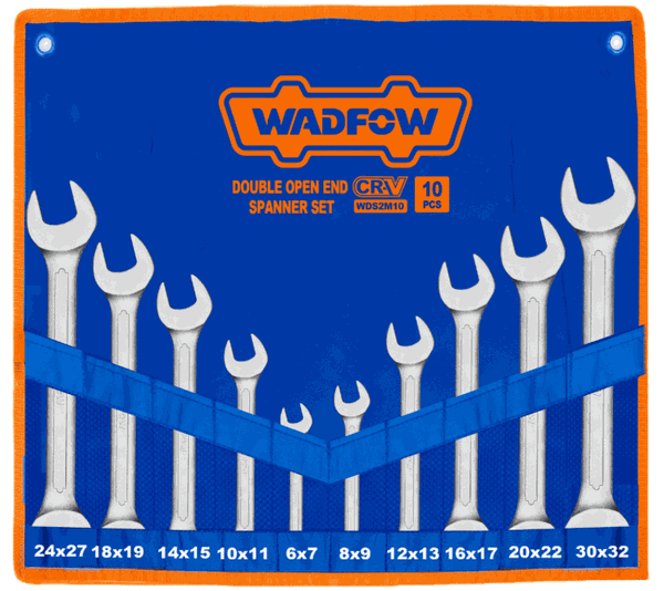 Bộ 10 Cờ Lê 2 Đầu Mở WDS2M10 WADFOW