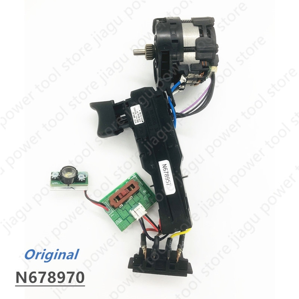Phụ tùng: động cơ công tắc dùng cho DCD796 Dewalt N678970