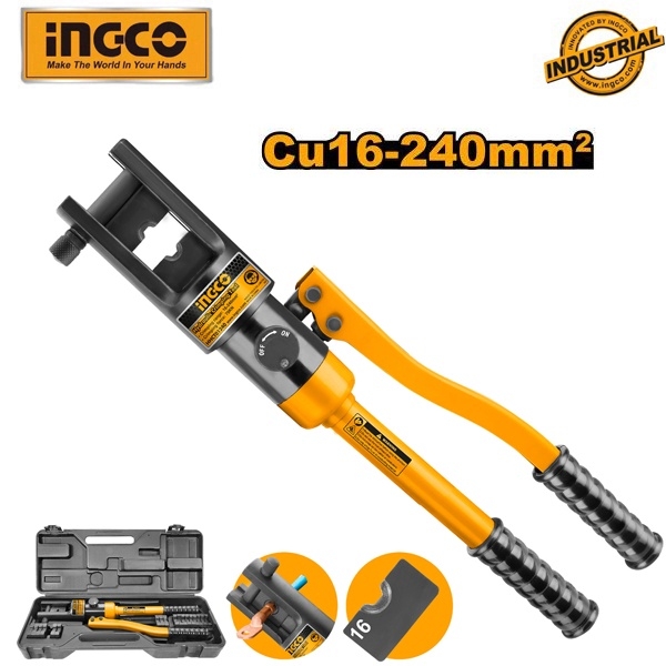 Kìm Ép Cốt Thủy Lực HHCT01240 INGCO