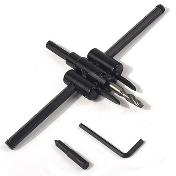 Bộ Mũi Khoan Khoét Lỗ Tròn Điều Chỉnh 30- 300Mm (Gỗ Và Thạch Cao) WKJ9K03 WADFOW