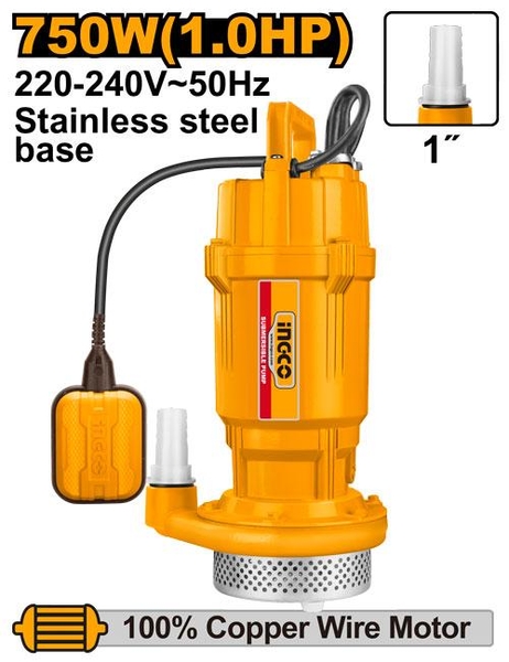 Máy Bơm Chìm Nước Sạch SPC7508 INGCO