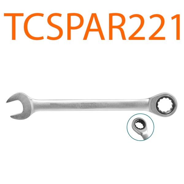 Cờ lê miệng vòng 2 chiều TCSPAR221 TOTAL