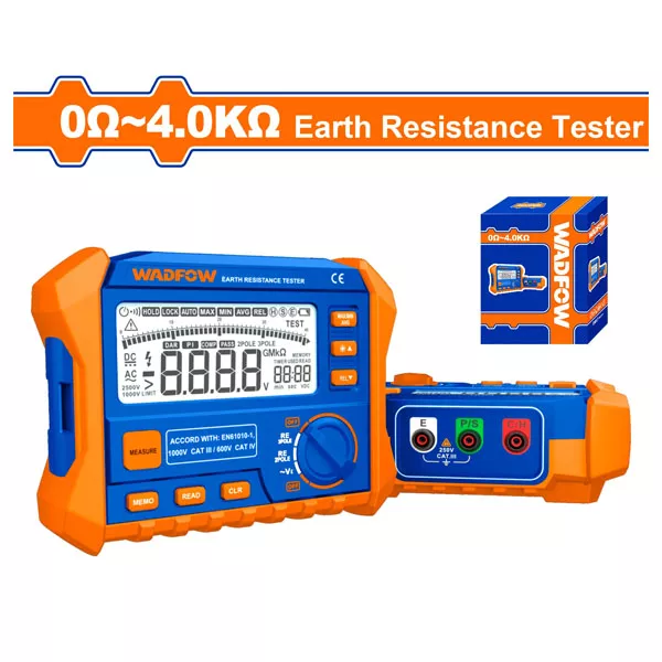 Thiết Bị Đo Điện Trở Tiếp Đất (0.1~4.0Ω) WDM9504 WADFOW