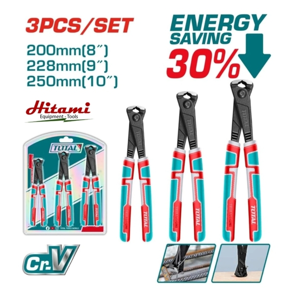 Bộ 3 kềm càng cua chất lượng cao Total THT2RK231