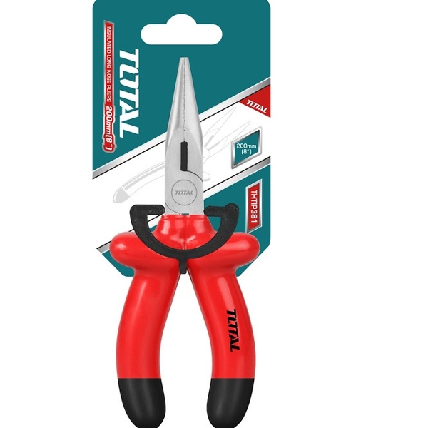 Kềm mỏ dài cách điện THTIP381 TOTAL
