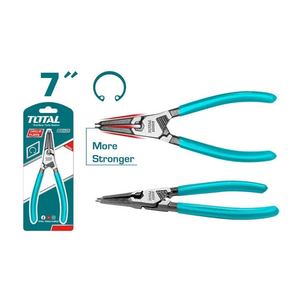 Kềm mở phe trong đầu thẳng 180mm THTJ21803 TOTAL