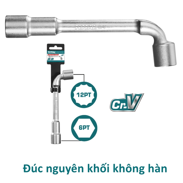 Chìa vặn góc L 8mm THWL0806 TOTAL