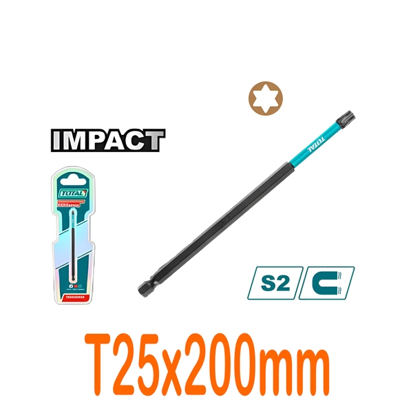 Mũi bắt vít T25x200mm TACIM71T25200 TOTAL