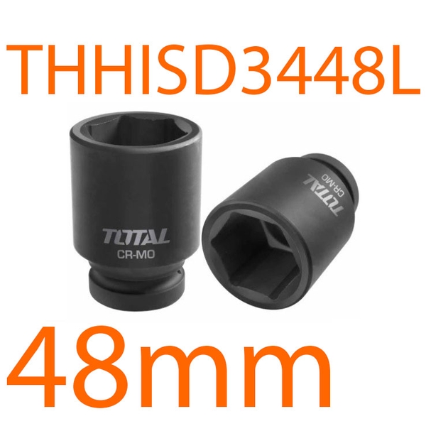 Đầu tuýp tác động 3/4inch 48mm THHISD3448L TOTAL