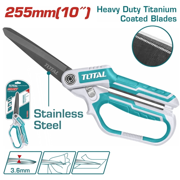 Kéo tiện lợi 255mm THSCRS832558 TOTAL
