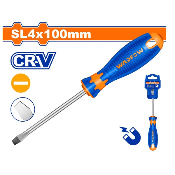 Tua Vít Dẹp Sl4X100Mm WSD1244 WADFOW