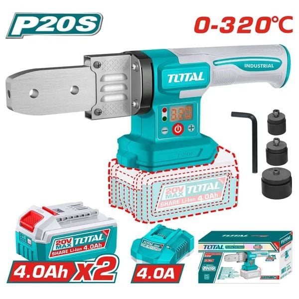 Máy hàn ống nước dùng pin 20V TOTAL TWTLI20182