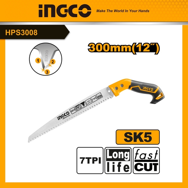 Cưa Cành Cầm Tay Lưỡi Thẳng HPS3008 INGCO