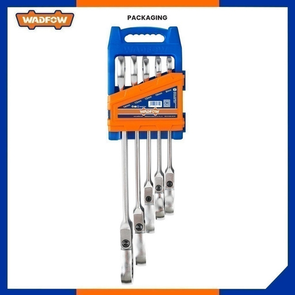 Bộ 5 Cờ Lê Vòng Miệng Tự Động Lắc Léo 8-14Mm WSP5205 WADFOW