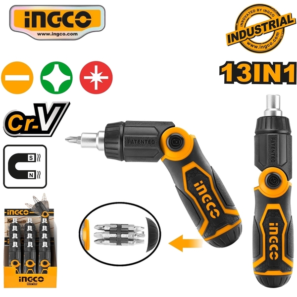 Bộ Tua Vít Đa Năng AKISD1208 INGCO