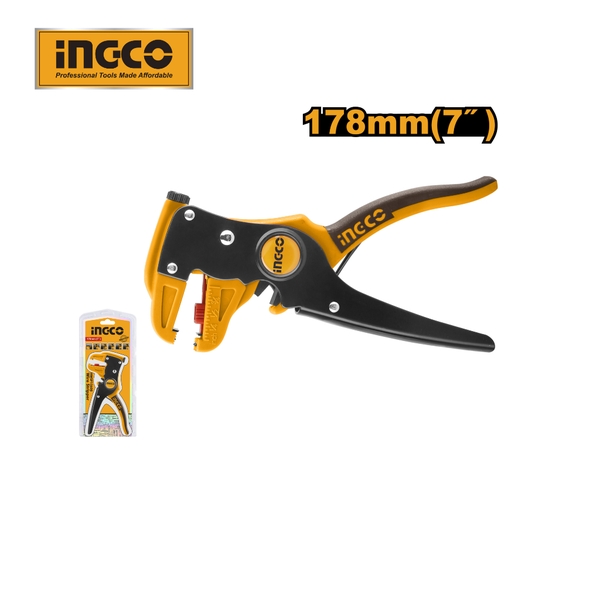 Kềm Tuốt Dây Điện Mỏ Quạ HWSP15608 INGCO