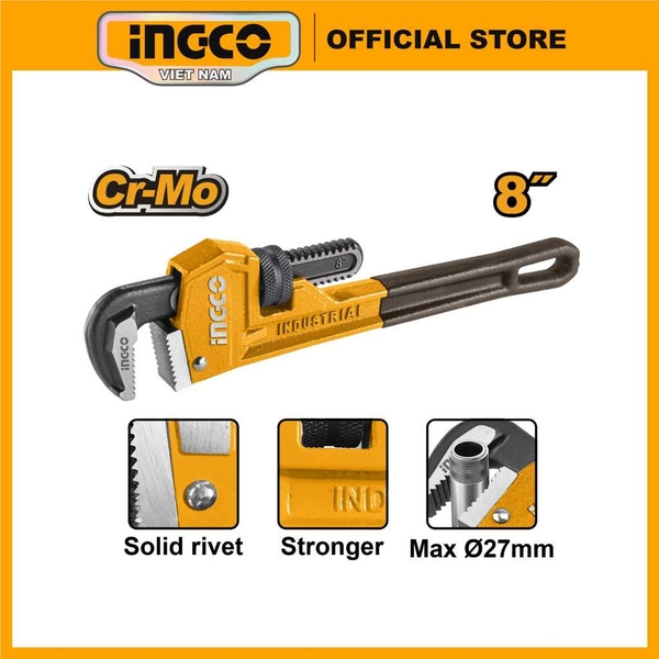 Mỏ Lết Răng HPW0808 INGCO