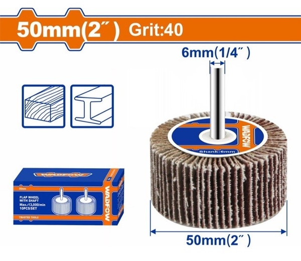 Nhám Xếp Trụ 50X6Mm 60# WYW5002 WADFOW