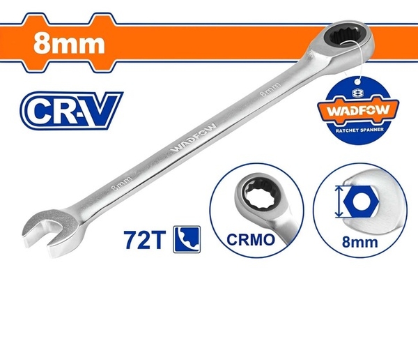 Cờ Lê Vòng Miệng Tự Động 8Mm WSA5108 WADFOW