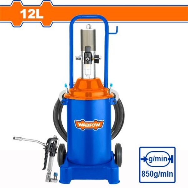Máy bơm mỡ bôi trơn dùng khí 12L WADFOW - WAL1A12