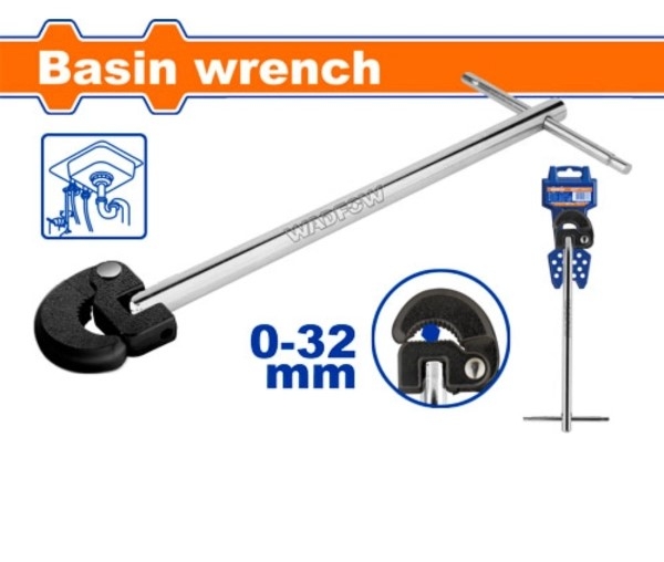 Cờ Lê Vặn Ống Nước Góc Hẹp Ba Chiều WBF1732 WADFOW