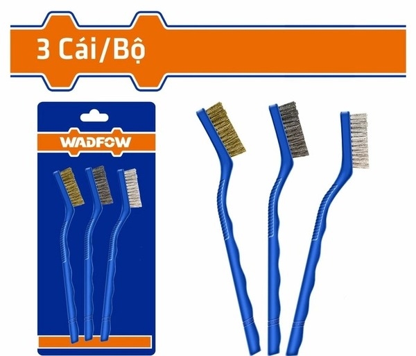 Bộ 3 bàn chải đánh gỉ 7
