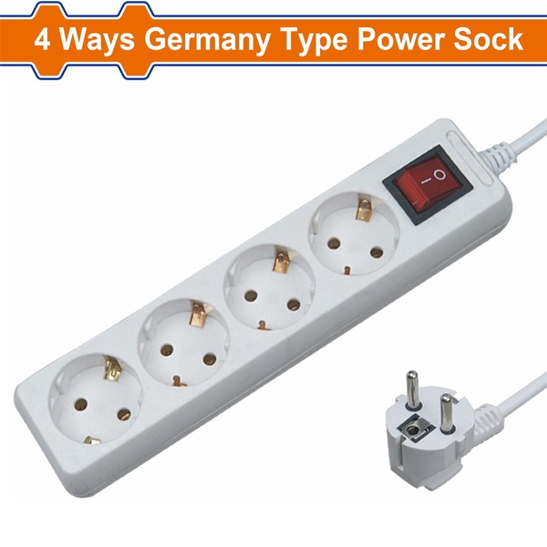 Ổ cắm 4 cổng WADFOW WEJ7304