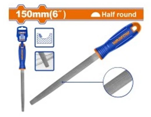 Giũa Thép Bán Nguyệt 150Mm(6