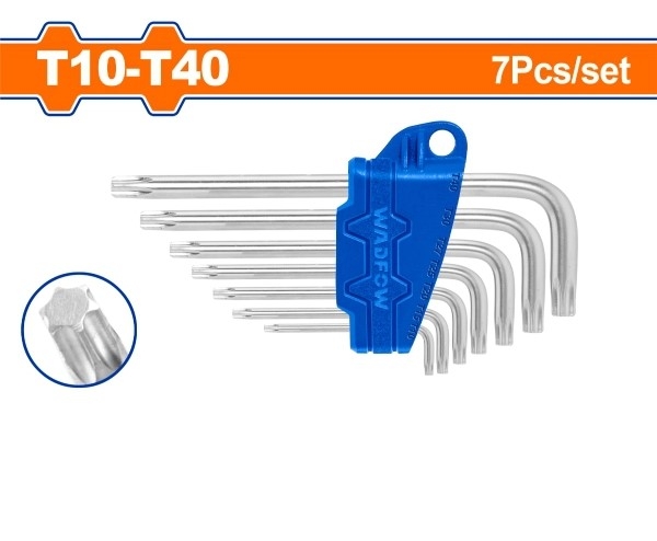 Bộ 7 Chìa Lục Giác Sao T10- T40 WHK3671 WADFOW