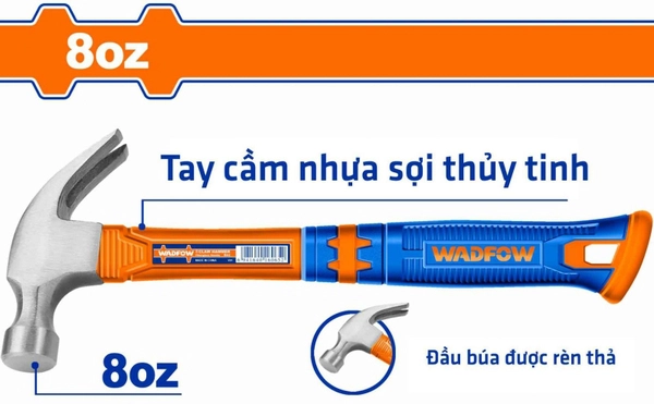 Búa Nhổ Đinh 220G WHM3308 WADFOW