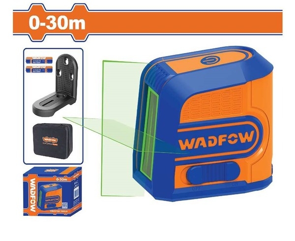 Máy cân bằng tia laser 2 tia xanh 0-30m WADFOW - WLE2M03