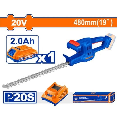Máy cắt tỉa hàng rào dùng pin 20V-480mm WADFOW WLYP5181