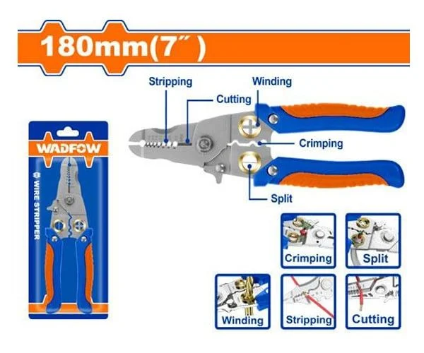Dụng Cụ Tuốt Dây 180Mm(7
