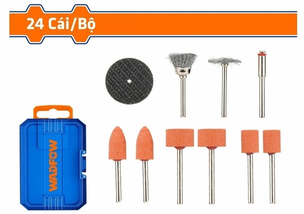 Bộ 24 Món Phụ Kiện Mài Mini WRR4024 WADFOW