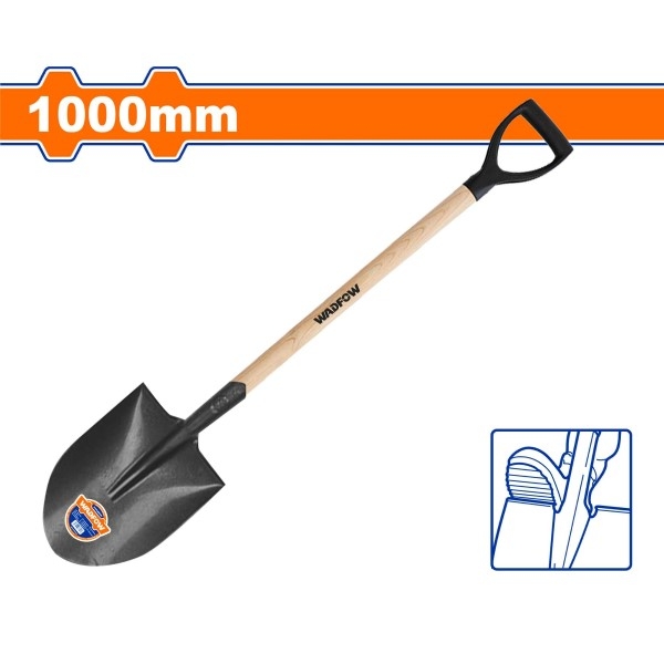 Xẻng Thép Cán Gỗ 1000Mm WSE1327 WADFOW