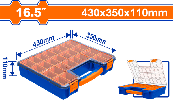 Hộp Đựng Linh Kiện 430Mmx350Mm X110Mm WTB1622 WADFOW