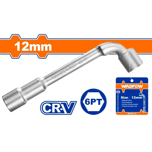 Đầu Tuýp Tay Vặn Chữ L 12Mm WTH3112 WADFOW